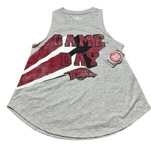 Colosseum University‎ of Arkansas Razorbacks Women’s game day swing tank Size L